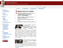 Tablet Screenshot of luchinovisconti.net